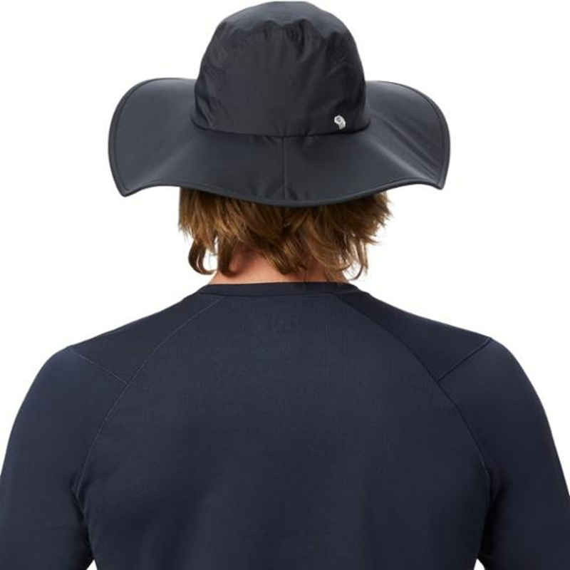 Exposure 2 Gore-Tex Infinium Rain Hat - Unisex - Dark Storm - One Size-2